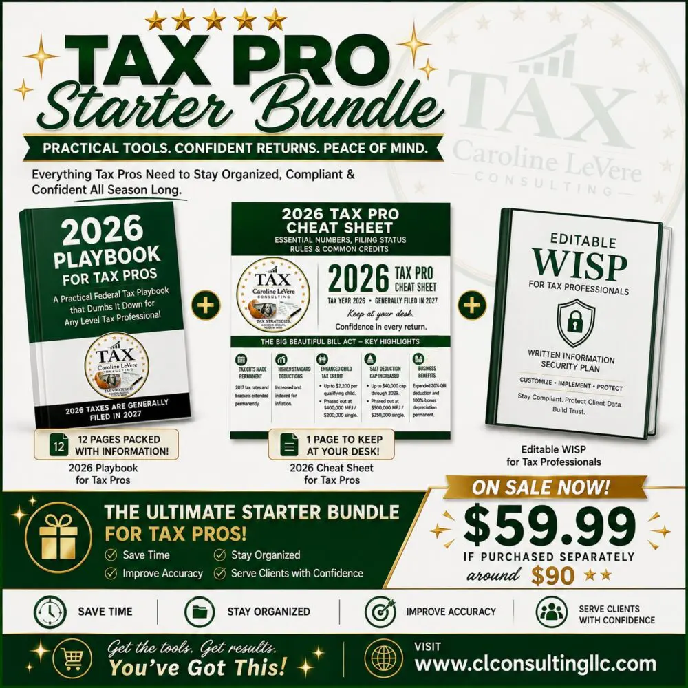 Tax Pro Starter Bundle